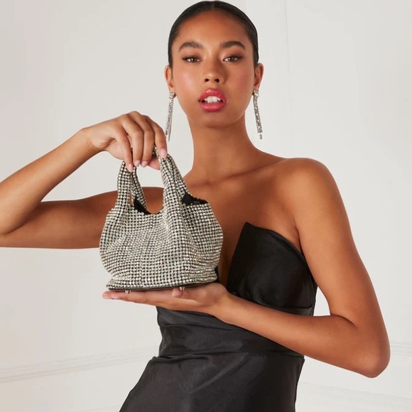 Own the Night 🍾 Rhinestone Bag - Picture 2 of 7